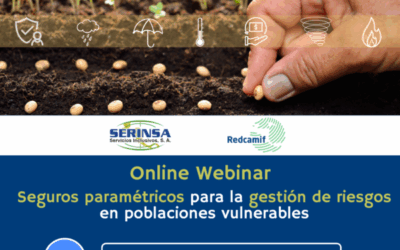 Webinar Seguros paramétricos para la gestión de riesgos en poblaciones vulnerables